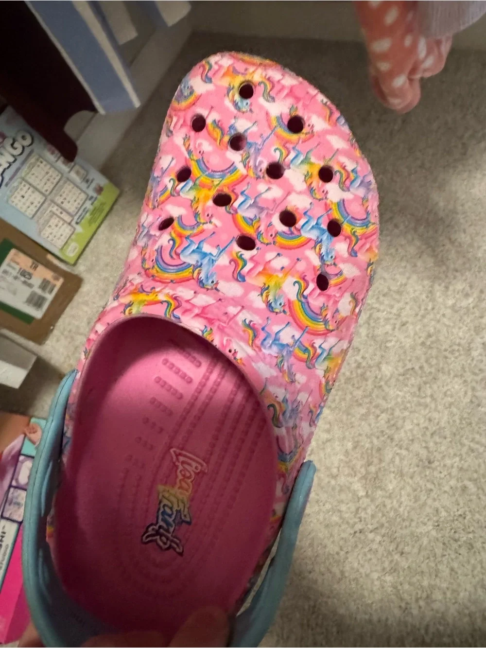 Lisa Frank Girl Crocs
